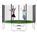 12FT Trampoline with Enclosure Net Q59150