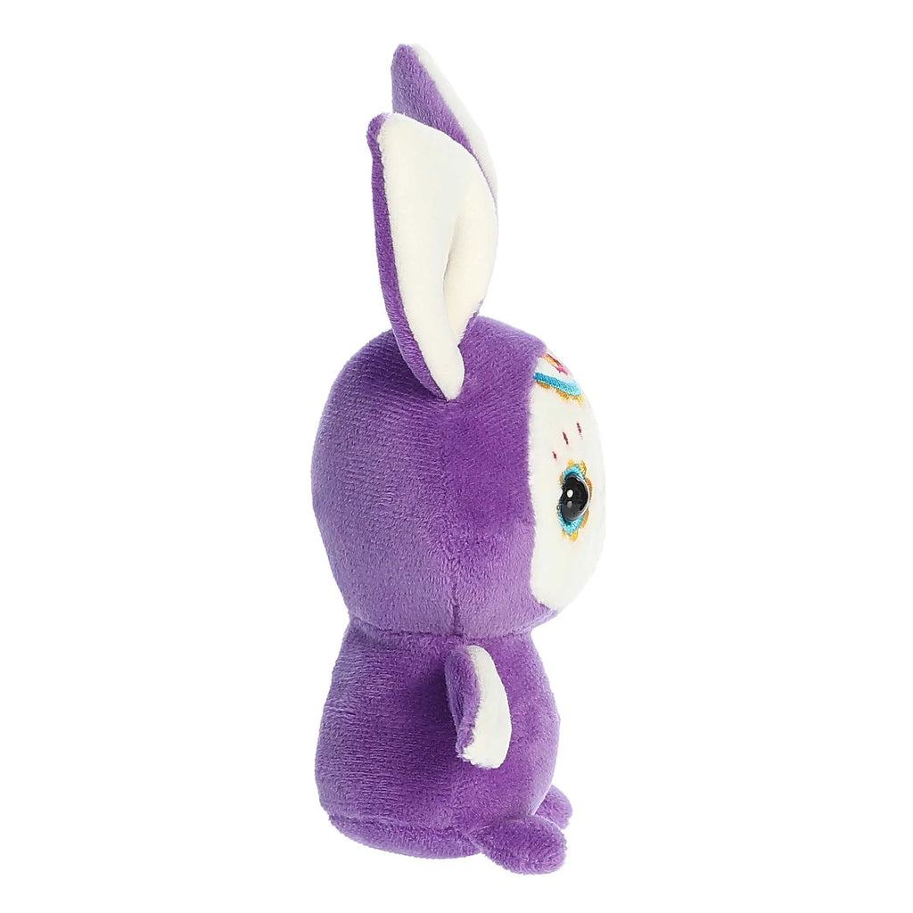 Small Purple Sugar Skull Bat Stuffed Animal B854