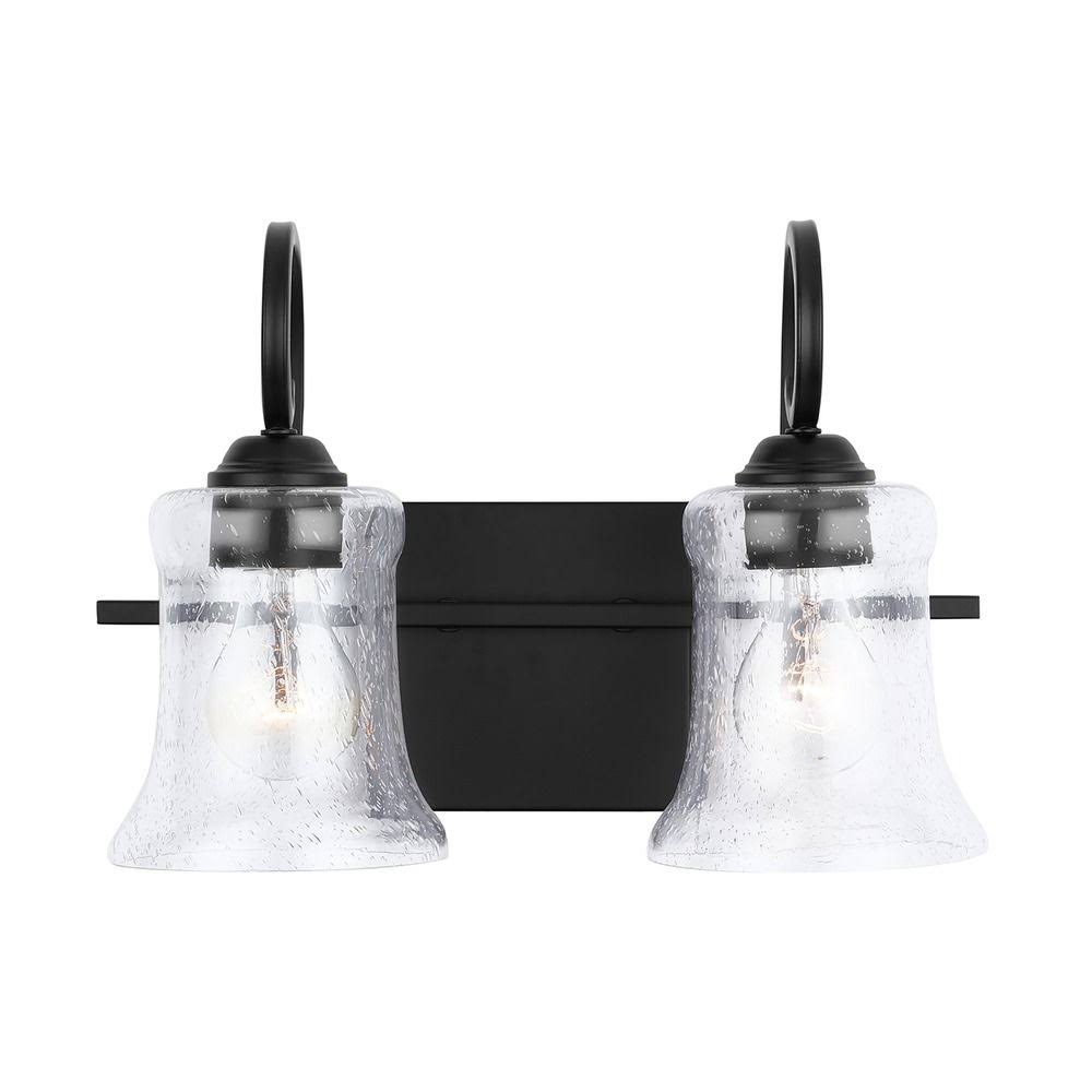2 Light Vanity, Matte Black L769