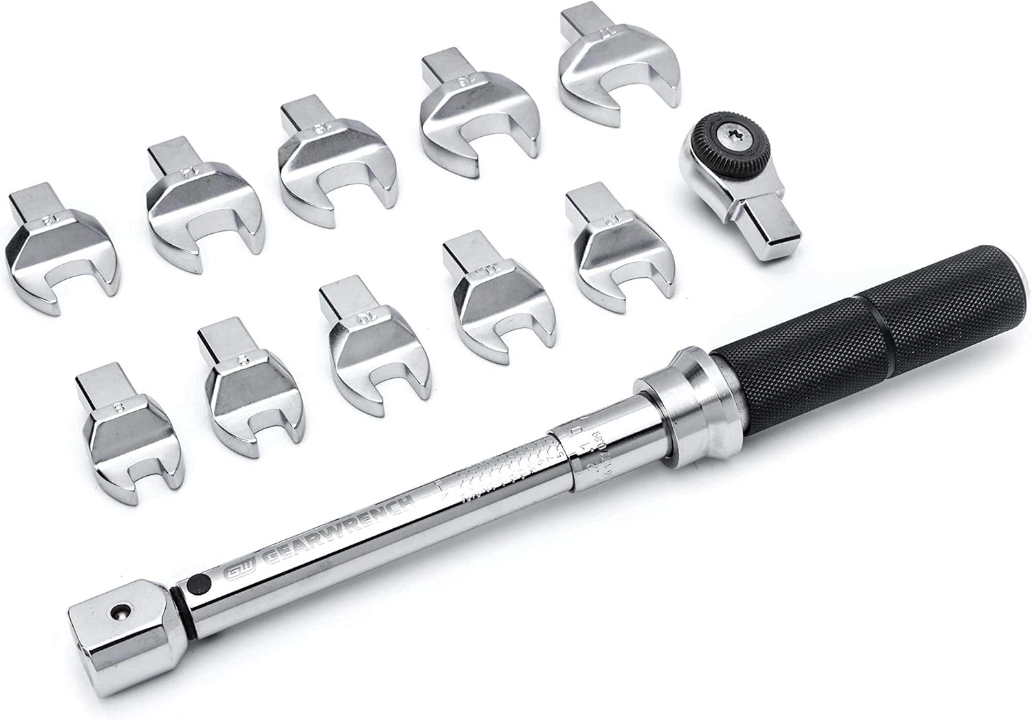 12 Pc. 1/4" Drive Metric Interchangeable Torque Wrench Set D8479