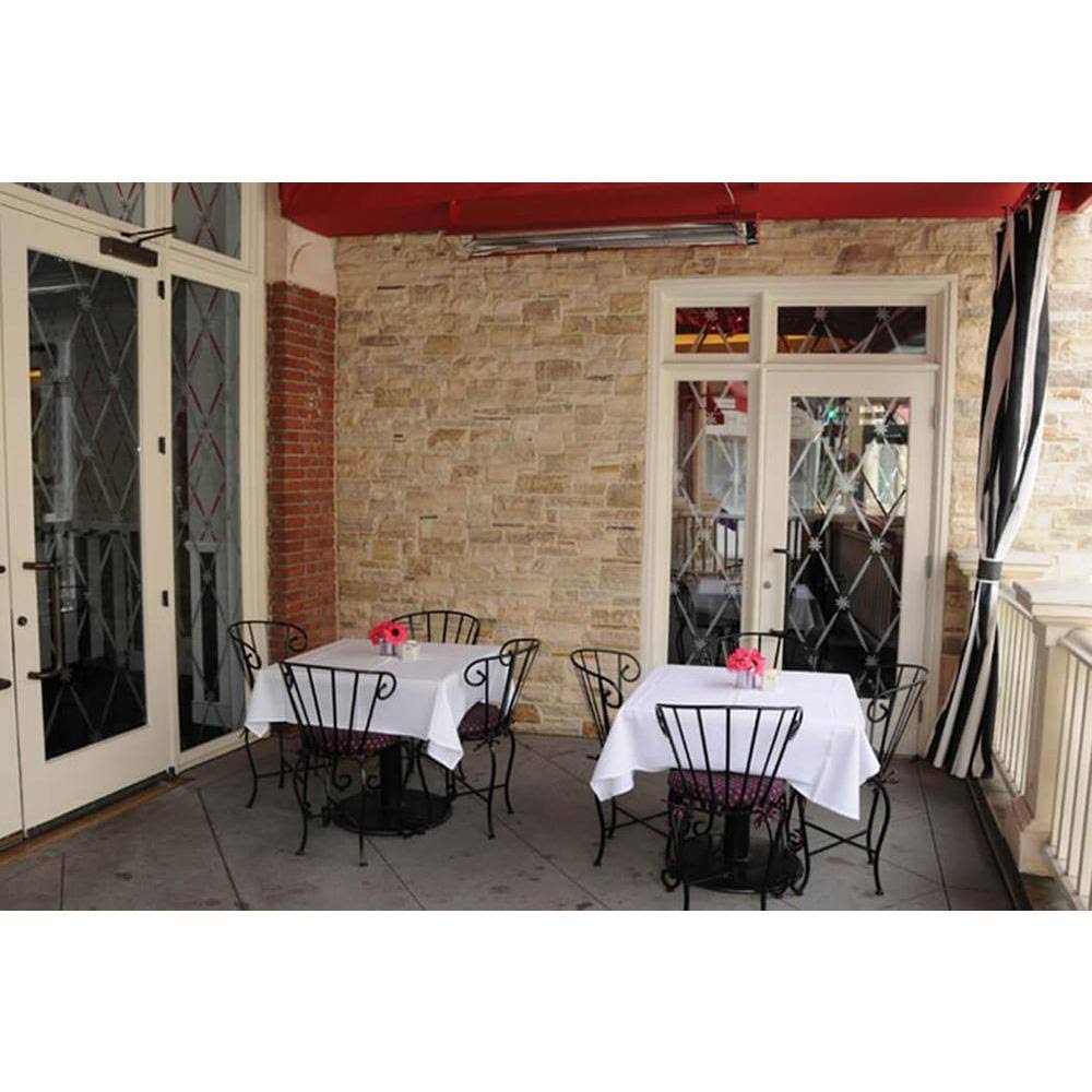 3000 Watt Electric Patio Heater Black 277 Volt X375407