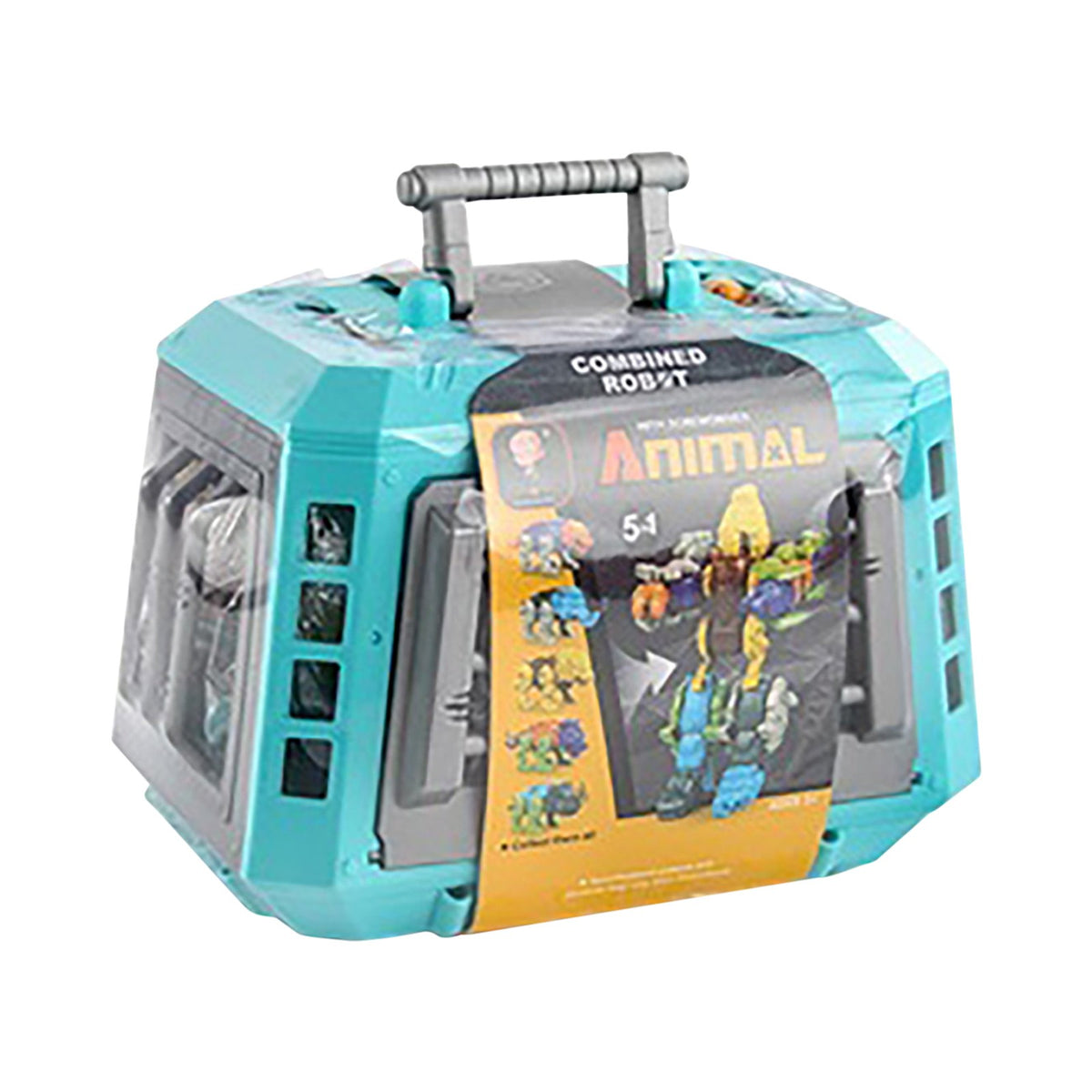 Take Animals Toys Learning Educational Toy Building Sets With Manual Drill And 5 Animals S7493