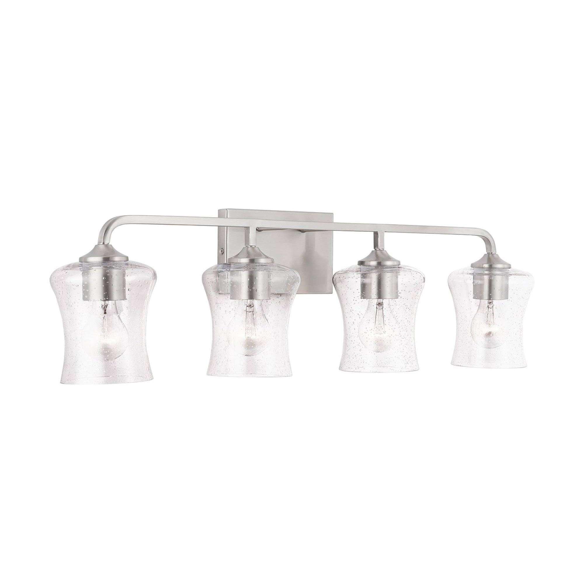 4 Light Vanity, Brushed Nickel P87848