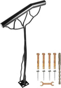 Black Wrought Iron Stair Hand Rail, Pack of 2 Z26815
