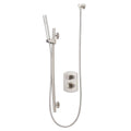 Brushed Nickel Thermostatic Shower with Ceramic Disc Valve T114