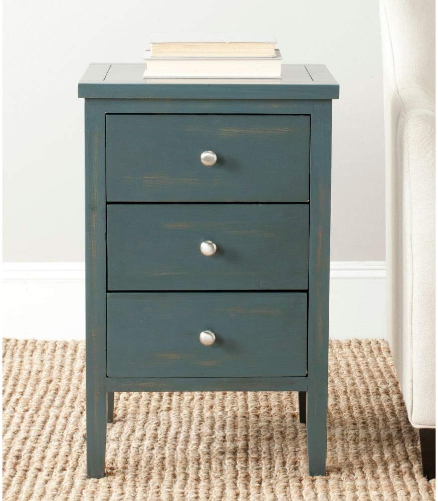 French Grey End Table L2942