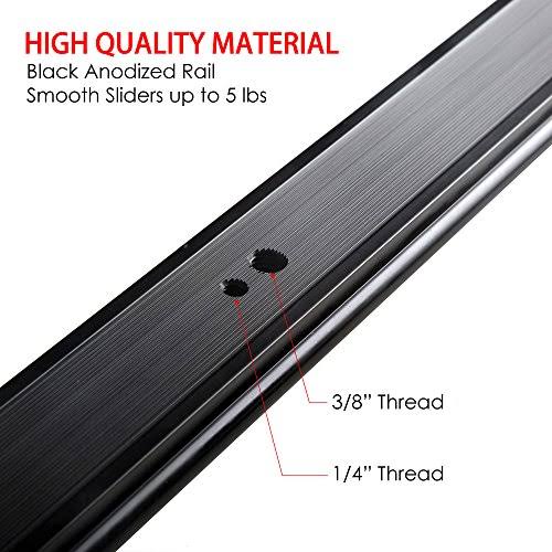 23x22 inch Video Camera Track Rail Slider Stabilization System O503361