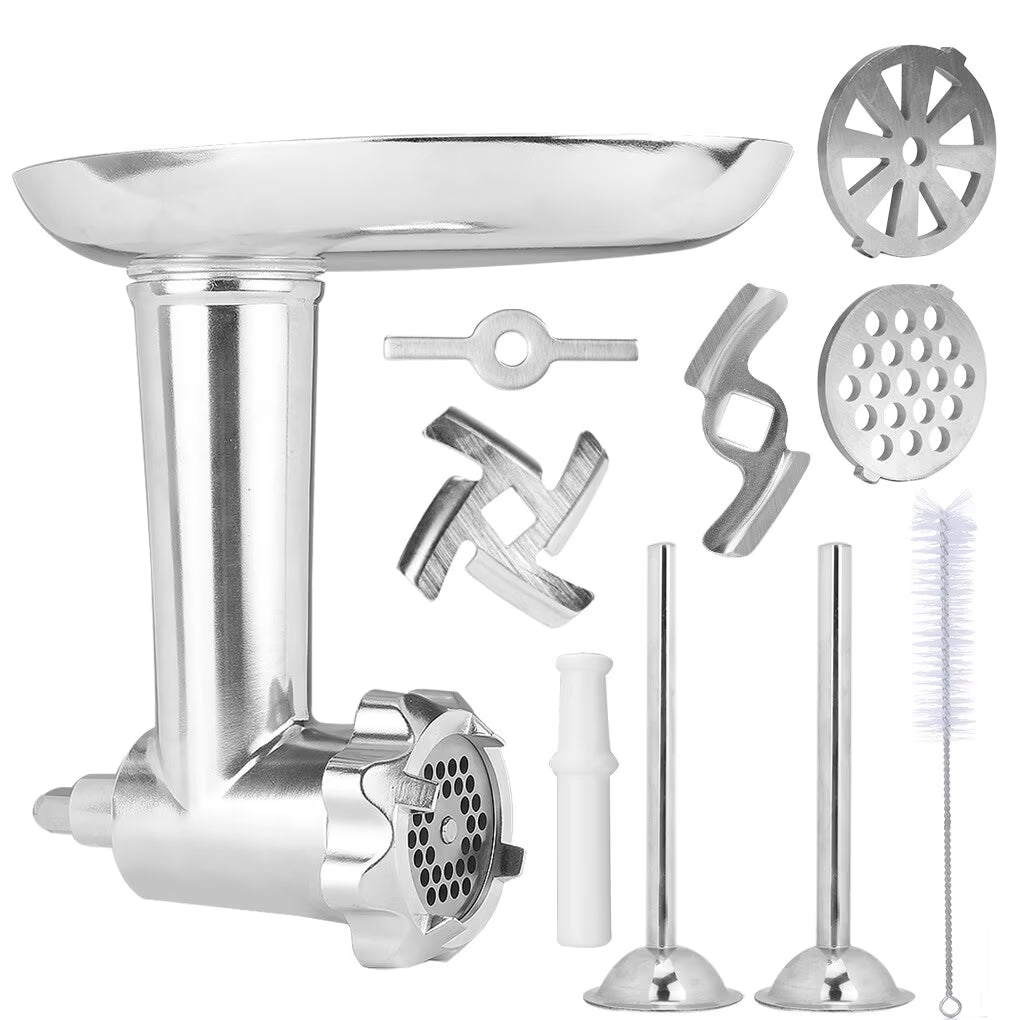 Metal Meat Food Grinder Attachment Kit for Stand Mixer S9365