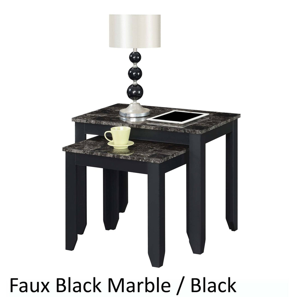 Brown Nesting End Table E61875