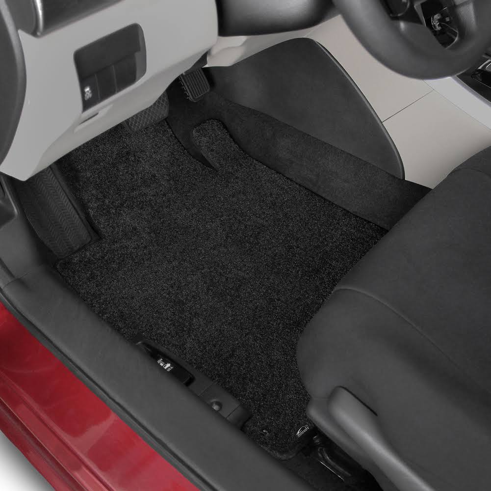 Black 2 Piece Car Floor Mats G212