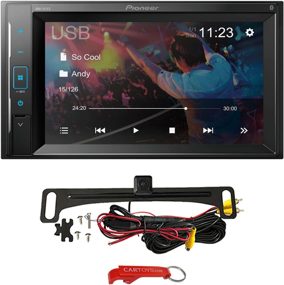 2-DIN Touchscreen Car Stereo with Backup Camera N831391