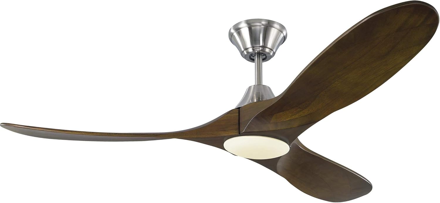 Aged Pewter 60 Ceiling Fan with LED Light and Remote Control B289