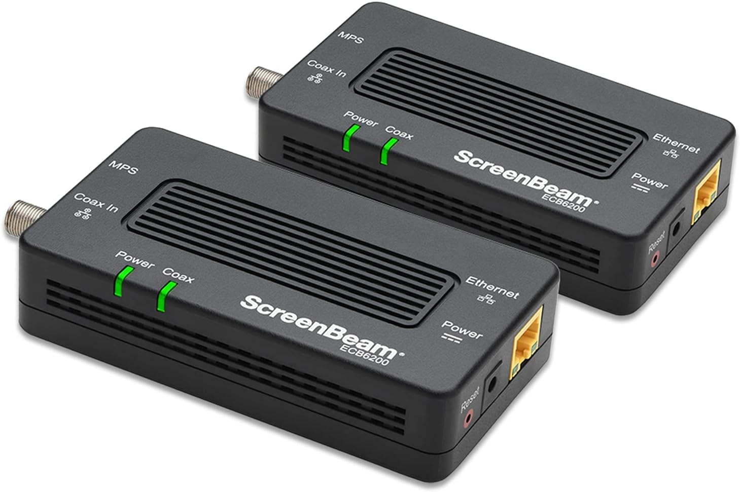 Bonded MoCA 2.5 Network Adapter Ethernet Over Coax Starter Kit X10631