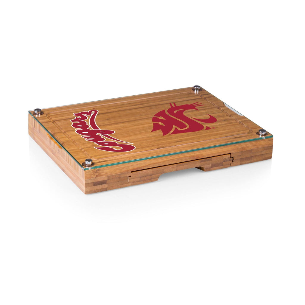 Bamboo Cutting Board and Cheese Tools Set N170213