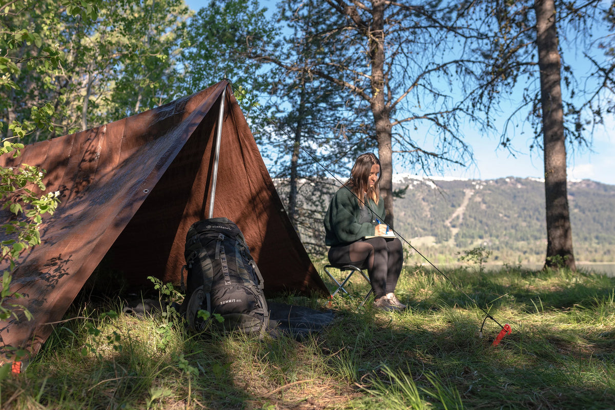 Brown Rip-Stop Tarp 12' x 16' 2 Pack D29055
