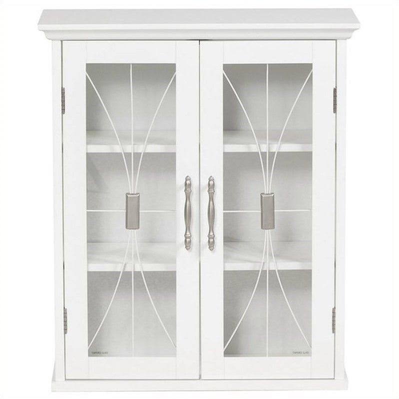 2 Door White Wall Cabinet K83416