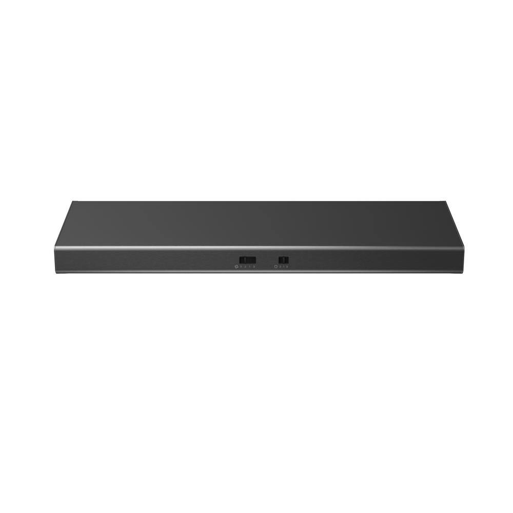 Black Stainless Steel Under Cabinet Range Hood F3077