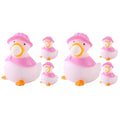 Pink Cartoon Duck Pinch Music Toy Q2934