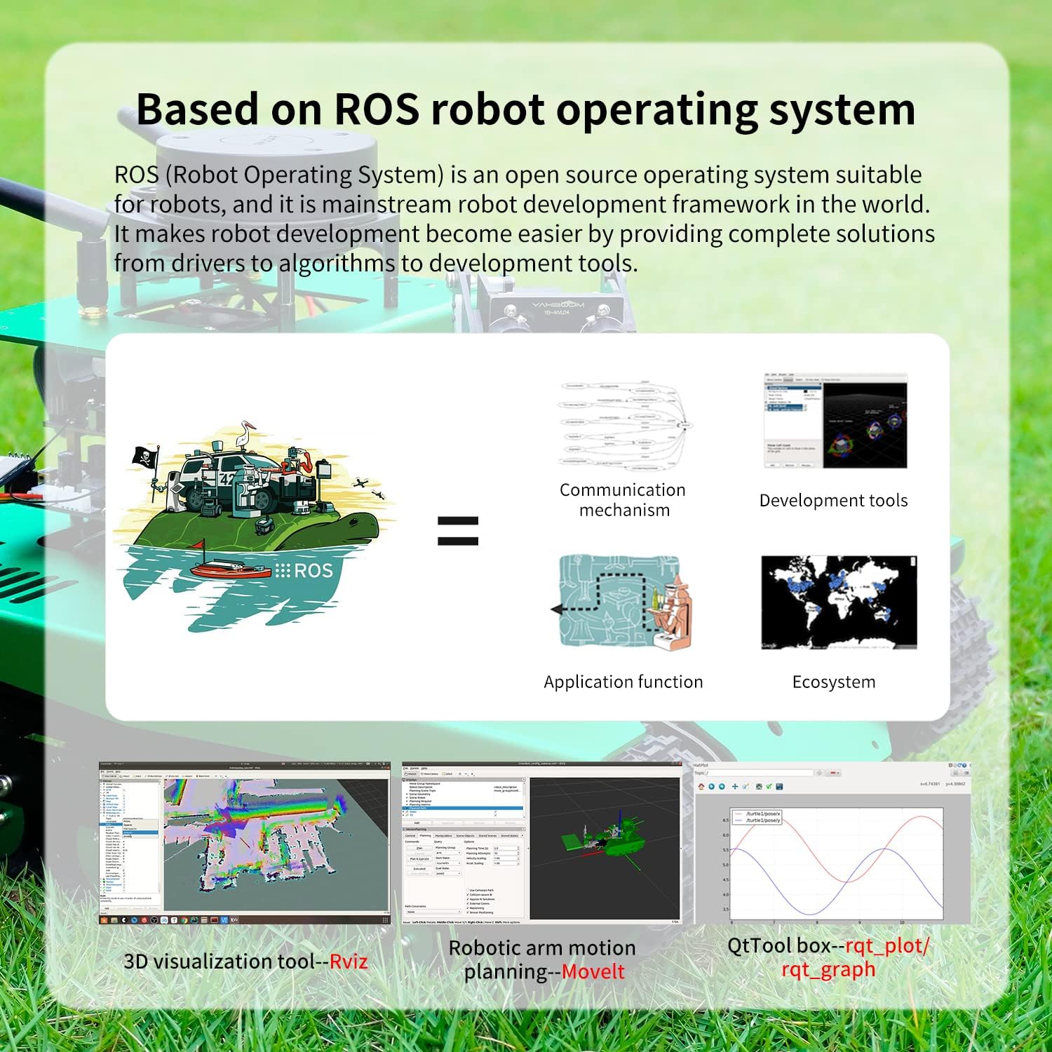Robotic Kit Robot Arm for Jetson Nano 4B 8GB Transbot Yahboom Maker (Nano Ver.II) M85330