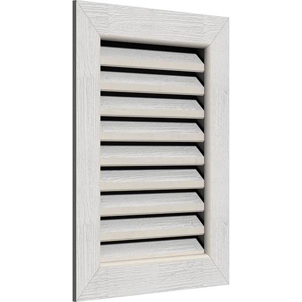 Primed Rough Saw Vertical Gable Vent C421