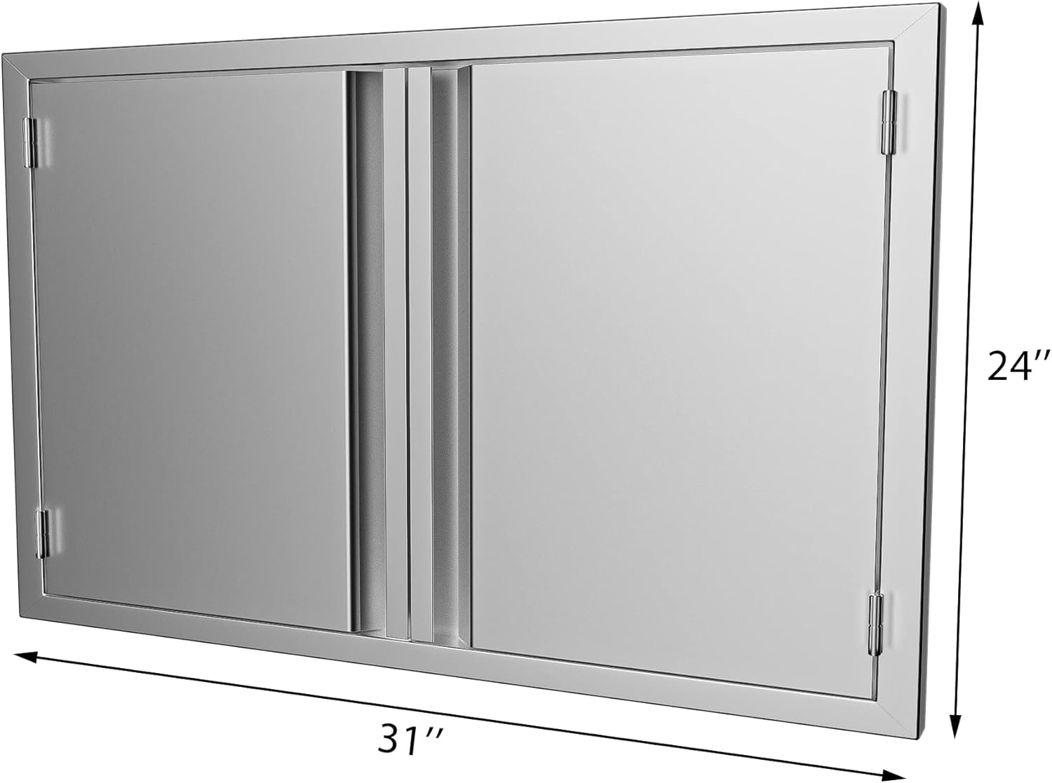 Stainless Steel BBQ Single Access Door 17W x 24H Inch R3616
