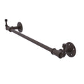 Antique Bronze 24 in. Towel Bar with Integrated Hooks E77770