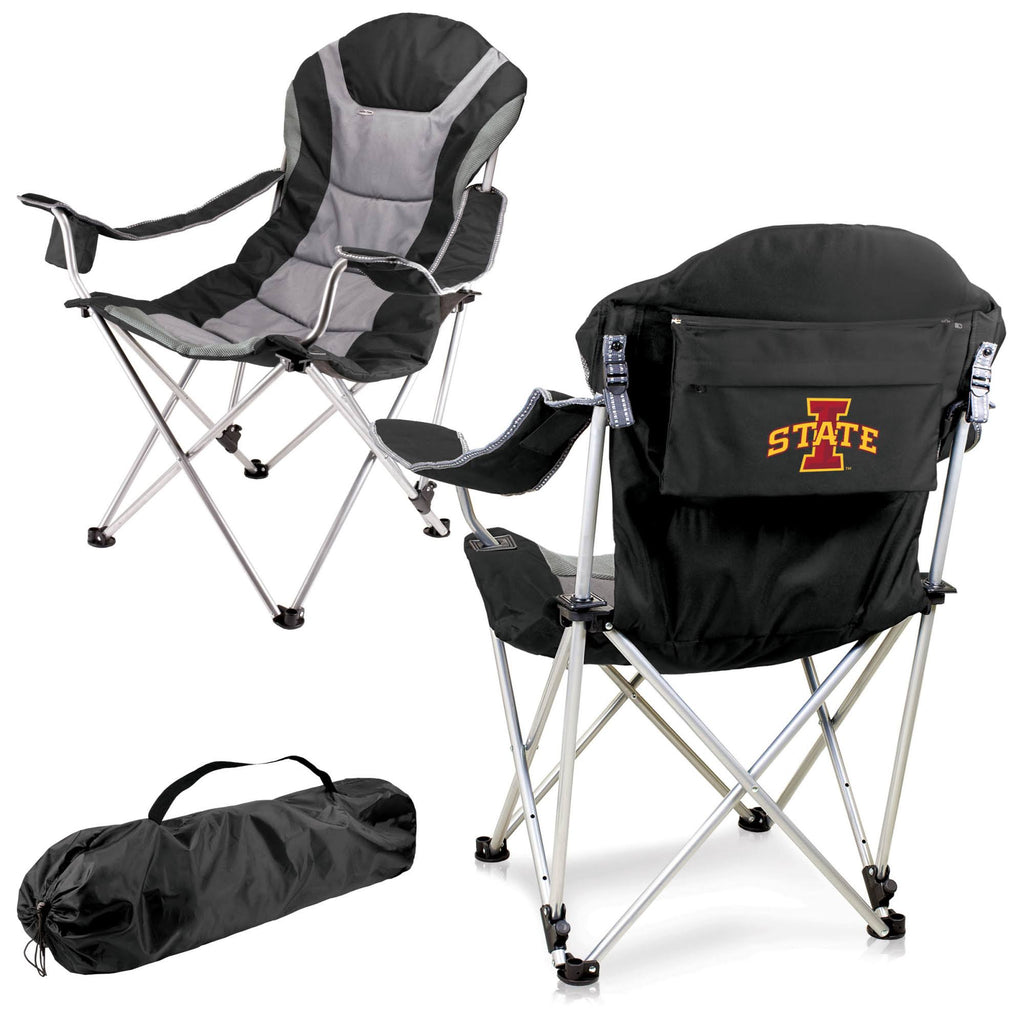Black Reclining Camp Chair K88906