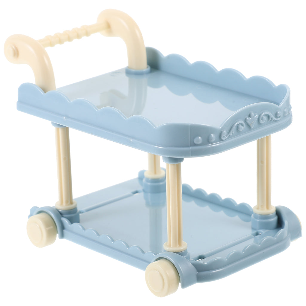 Tabletop Miniature Kitchen Cart Dollies P183
