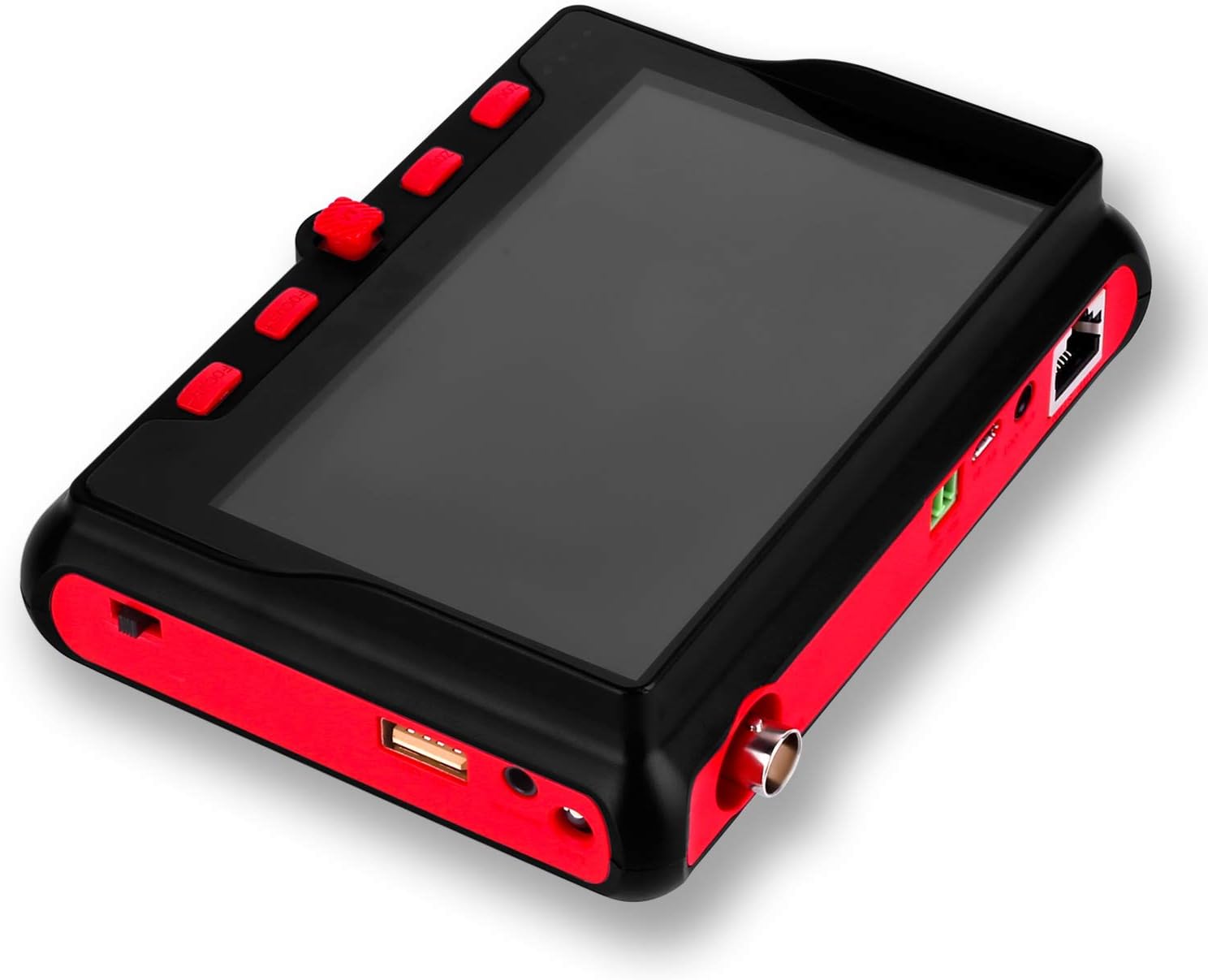4-in-1 Portable CCTV Camera Tester HD 8MP AHD TVI CVI CVBS 4.3-inch LCD PTZ Control 12V Power Output UTC OSD Control Pack of 2 H98716