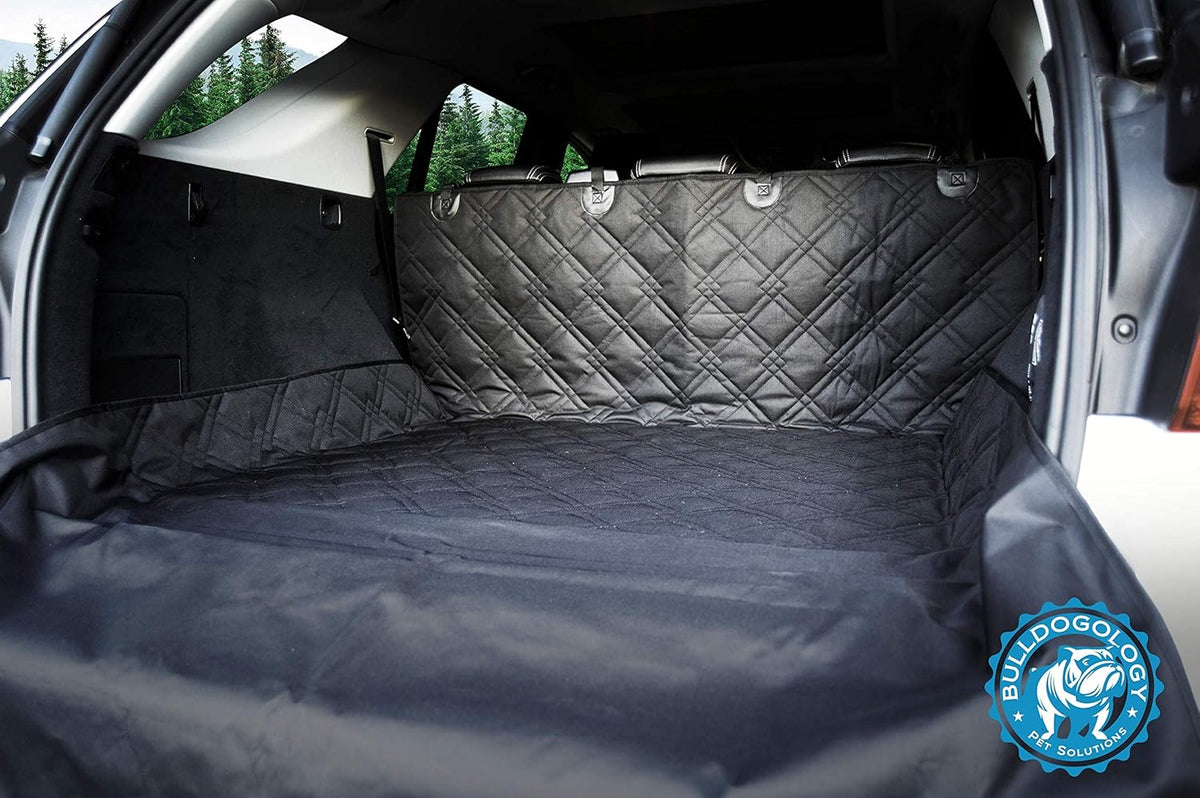 Large Grey Waterproof SUV Cargo Liner Seat Cover for Dogs G941860