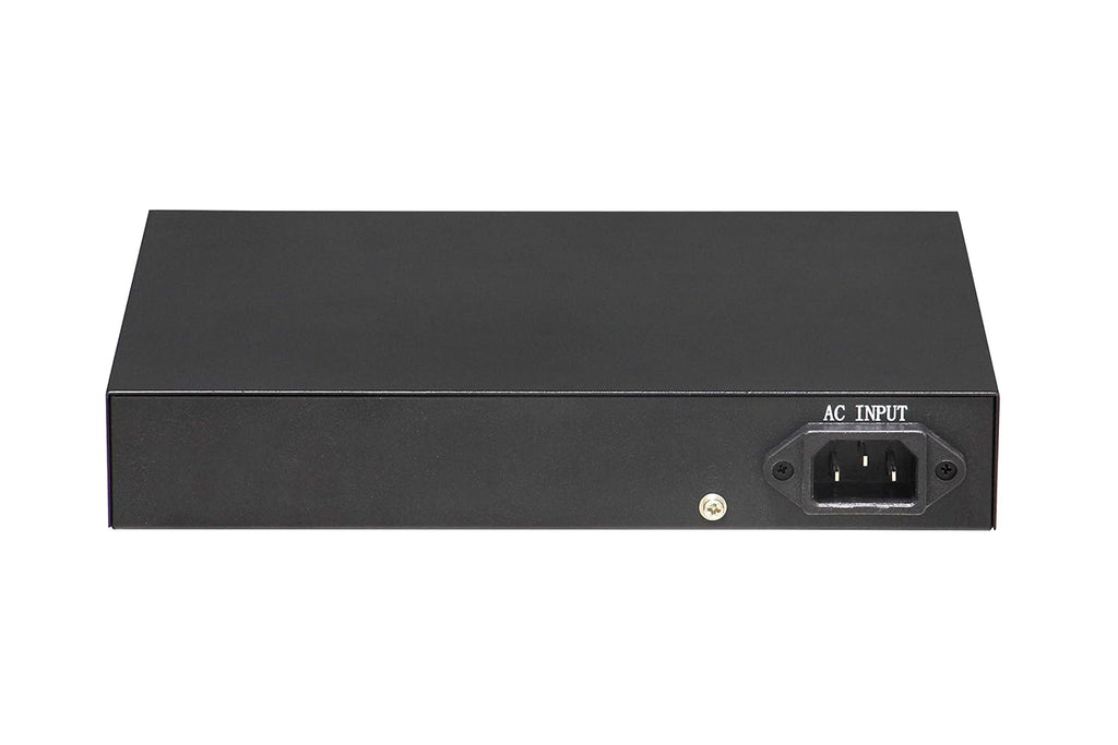 8 Port Gigabit PoE+ Ethernet Network Switch with 2 Uplink Ports, 120W Budget, Pack of 2 U365
