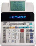 12-Digit LCD Printing Calculator B61195