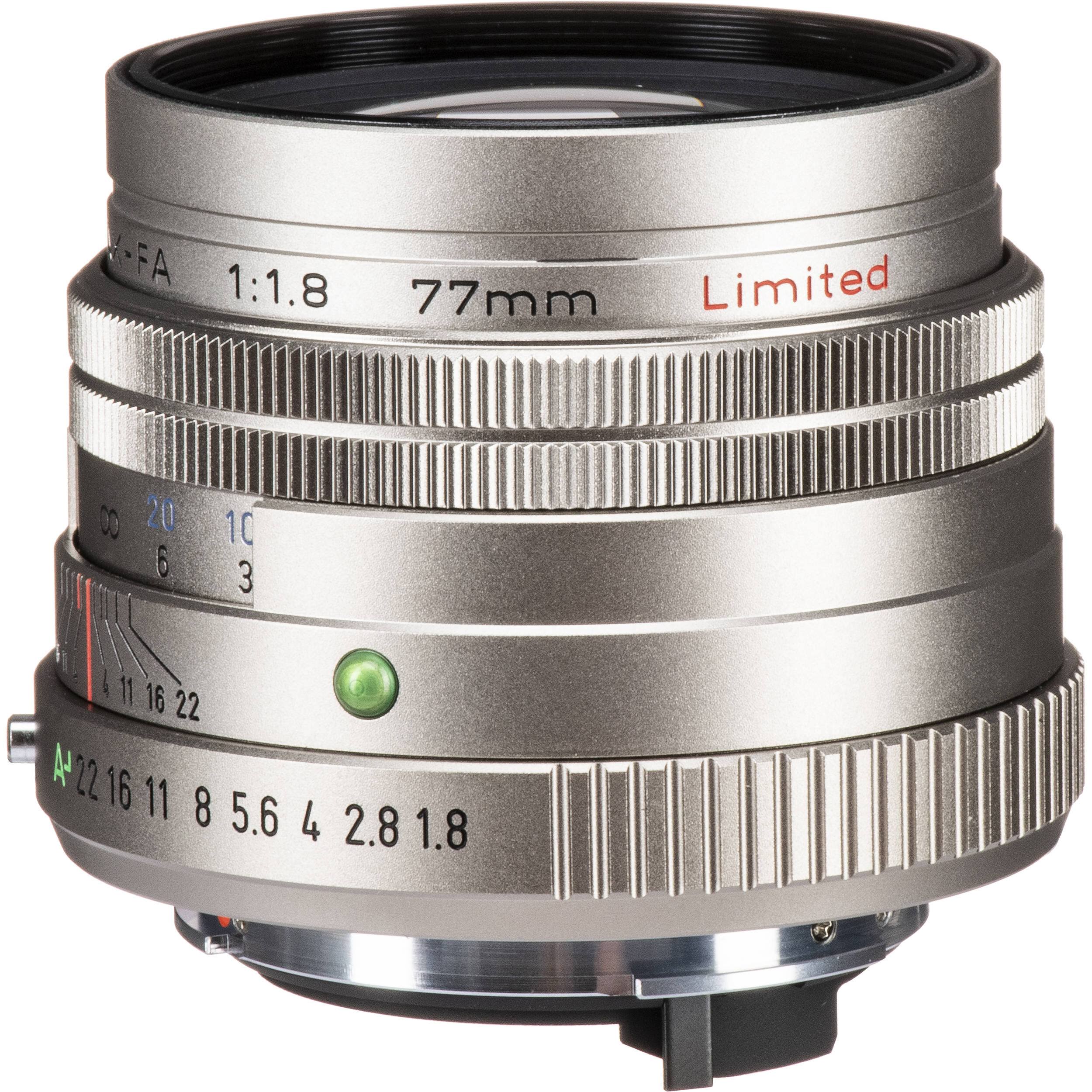 77mm f/1.8 Limited Lens (Silver) M75949