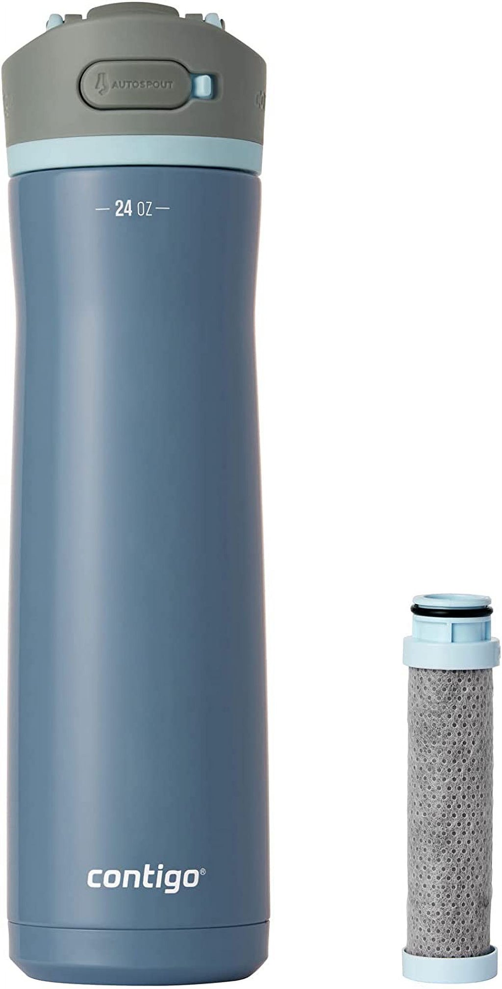 24 oz Stainless Steel Filter Bottle F662