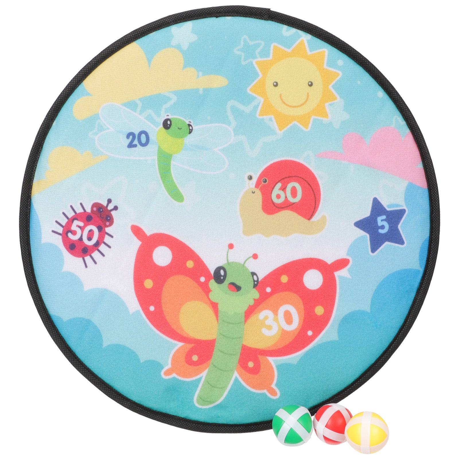 Kids Dart Board with Sticky Balls Toy R43326