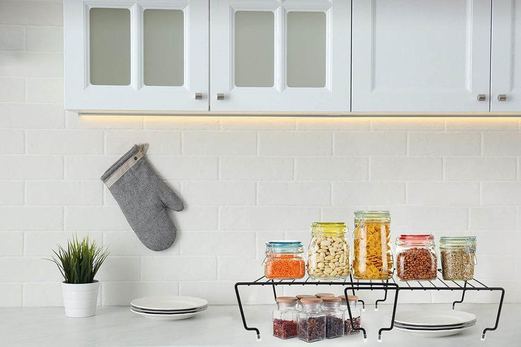 Expandable Kitchen Cabinet Shelf Organizer T8690